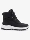 Roxy Karmel Arjb700703 Snow Boots Women's Us 6 Black Faux Fur Waterproof Zpo2127