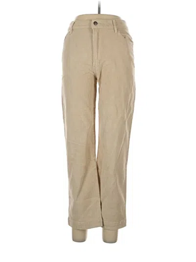 Pre-owned Roxy Khaki Pant In Brown