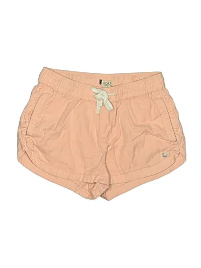 Pre-owned Roxy Khaki Shorts In Brown