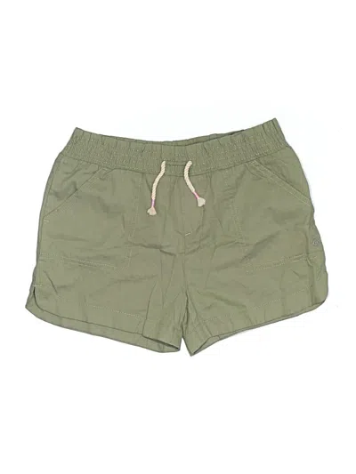 Pre-owned Roxy Kids' Khaki Shorts In Green