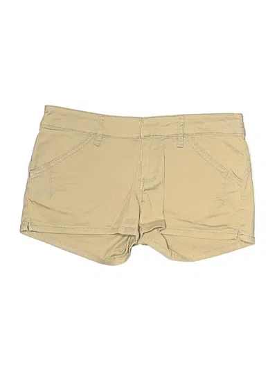 Pre-owned Roxy Khaki Shorts In Tan