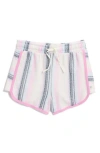 Roxy Big Girls Daydreamin Striped Terry Shorts