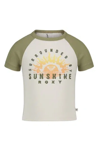 Roxy Kids' Feed Your Soul Graphic T-shirt In Multi