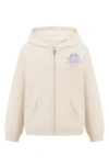 Roxy Kids' Grow Your Way Zip-up Hoodie In Neutral