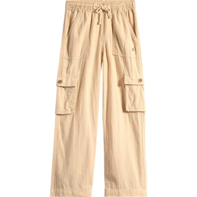 Roxy Kids' Precious Cargo Pants In Brown