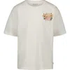 Roxy Kids' Soulflower Oversized Graphic Tee In Neutral