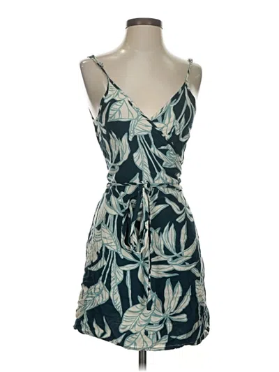 Pre-owned Roxy Kimono In Blue