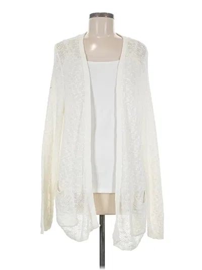 Pre-owned Roxy Kimono In Ivory