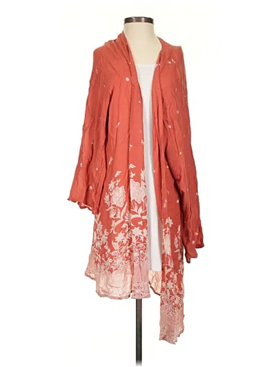 Pre-owned Roxy Kimono In Orange