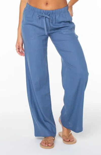 Roxy Lagoon Cover-up Pants In Blue