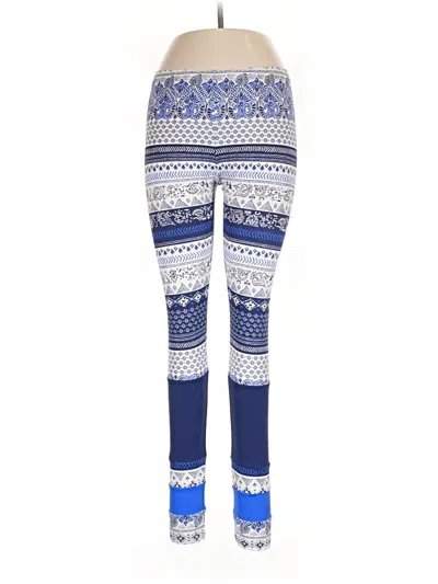 Pre-owned Roxy Leggings In Blue