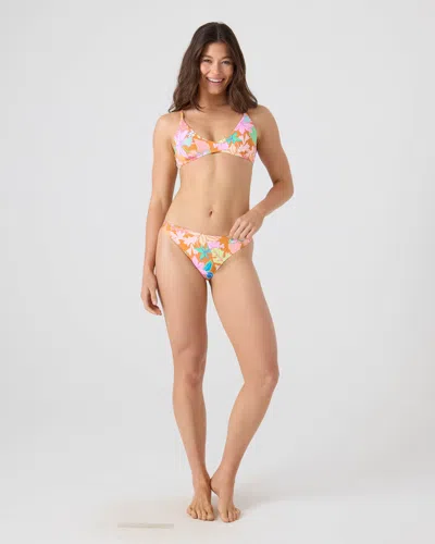 Roxy Lei It On Me Hipster Moderate Bikini Bottom In Multi