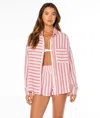 Roxy Lets Get Away Top In Pink