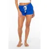 Roxy Lil Trooper Drawstring Shorts In Blue