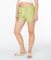 Roxy Lil Trooper Drawstring Shorts In Green