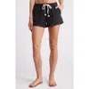 Roxy Lil Trooper Tie Waist Shorts In Phantom