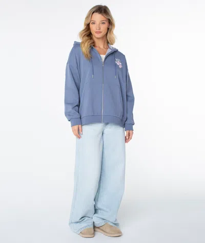 Roxy Line Up Zip In Blue