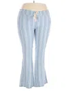 Roxy Linen Pants In Blue