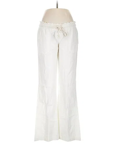 Roxy Linen Pants In Ivory