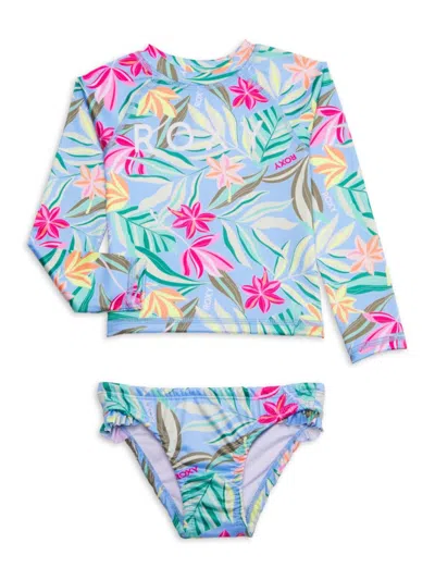 Roxy Kids' Little Girl's 2-piece Floral Swim Set