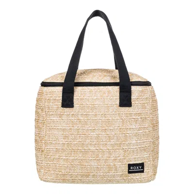 Roxy Little Horizon Cooler Bag In Natural