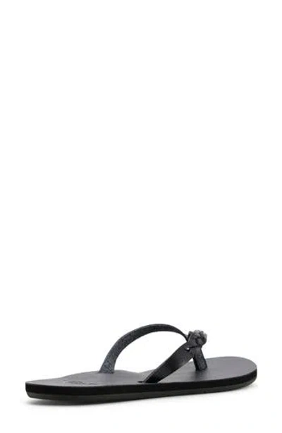Roxy Liza Iv Flip Flop In Black