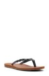 Roxy Liza Iv Flip Flop In Black