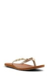 Roxy Liza Iv Flip Flop In Brown