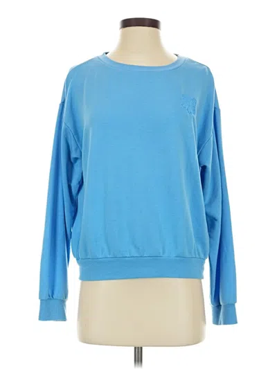 Pre-owned Roxy Long Sleeve T-shirt In Blue