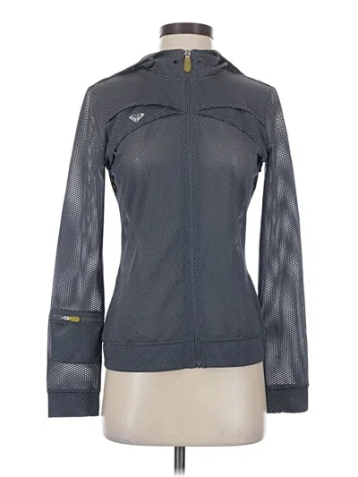 Pre-owned Roxy Long Sleeve T-shirt In Gray