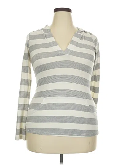 Pre-owned Roxy Long Sleeve T-shirt In Gray