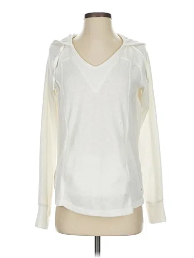 Pre-owned Roxy Long Sleeve T-shirt In White