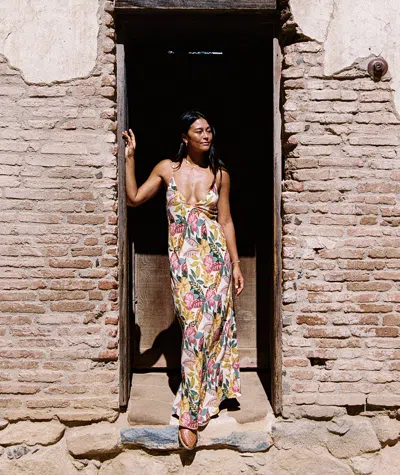 Roxy Lost Paradise Dress In Black