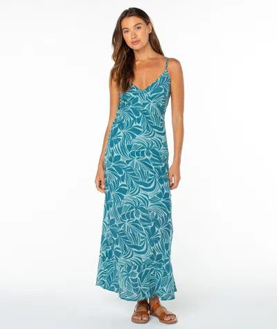 Roxy Lost Paradise Dress In Gold