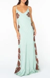 Roxy Lost Paradise Maxi Sundress In Multi