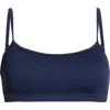 Roxy Love Rib Bikini Top In Blue
