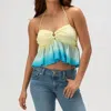 Roxy Magic Hour Top In Blue In Multi