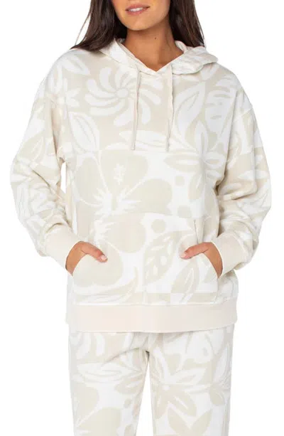 Roxy Maile Graphic Hoodie In White