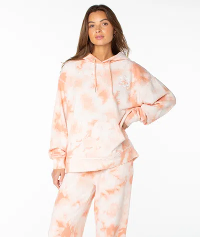 Roxy Maile Tie Dye Hoodie In Neutral