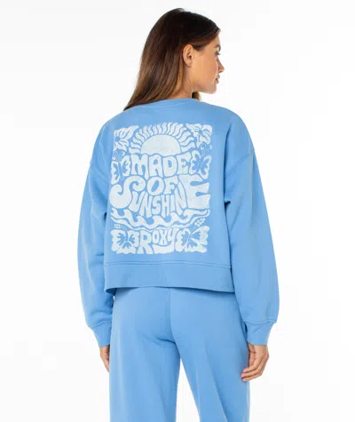 Roxy Marina Crewneck In Blue