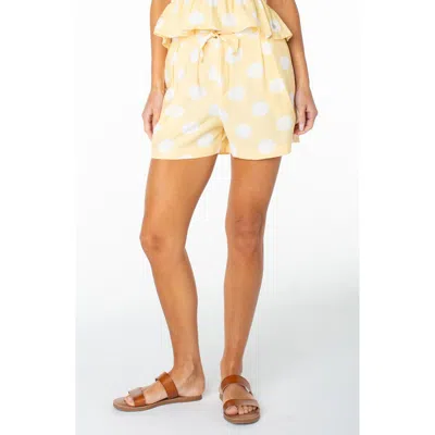 Roxy Mavericks Trouser Shorts In Gold
