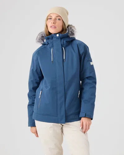 Roxy Meade Jacket In Blue