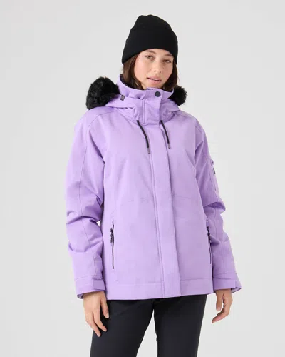 Roxy Meade Jacket In Purple