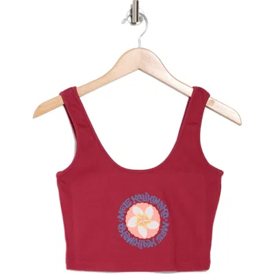 Roxy Mele Script Dive In Graphic Tank