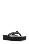 Roxy Melinda Platform Flip Flop In Black