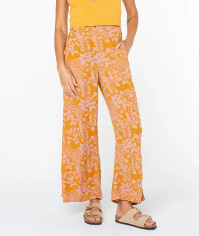 Roxy Midnight Avenue Pant In Orange
