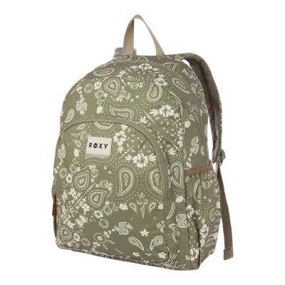Roxy Moon Magic Backpack In Oil Green Boho Bandana