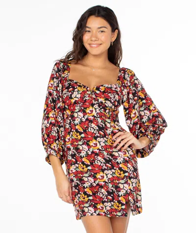 Roxy Moonlight Shores Dress In Multi