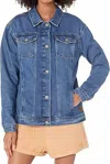 Roxy Mountain Roads Denim Jacket In Blue In Blue