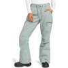 Roxy Nadia Insulated Waterproof Snow Pants In Lily Pad